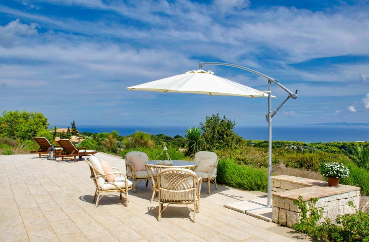 Seaview Daisy House In Zakynthos Island Villa Vasilikos  Luaran gambar